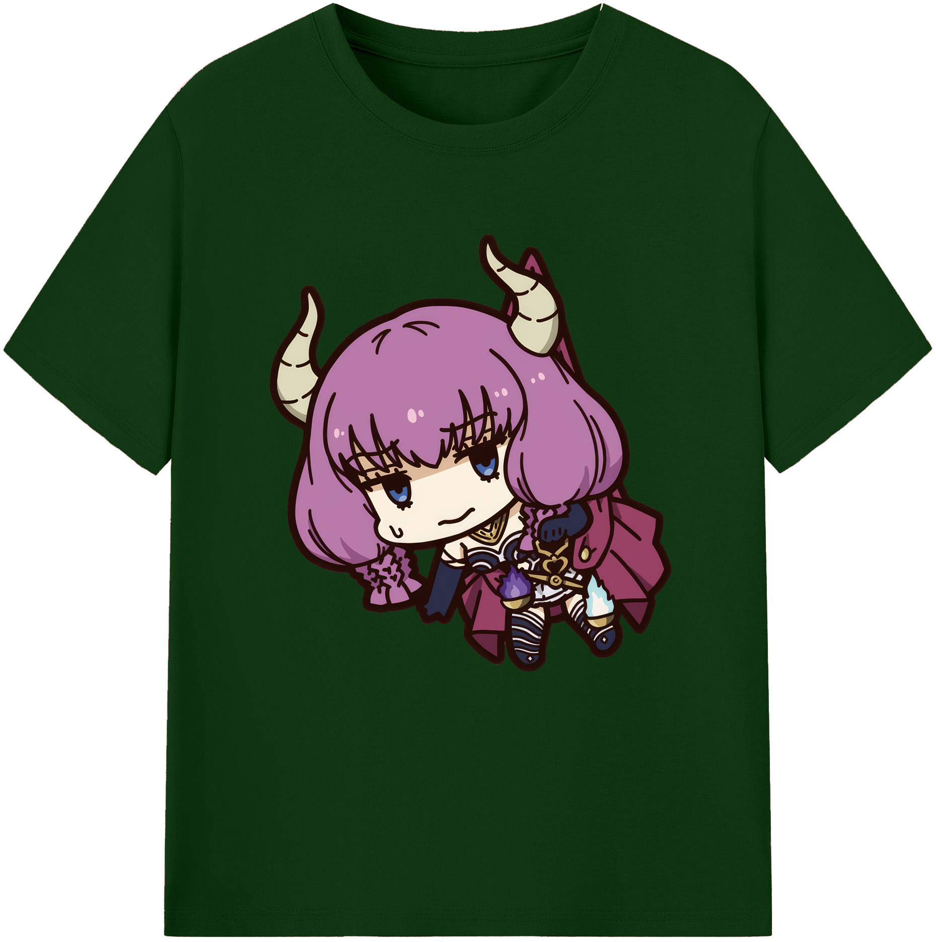 （画像用） 葬送のフリーレン Frieren 綿100％半袖Tシャツ（フロントプリント）